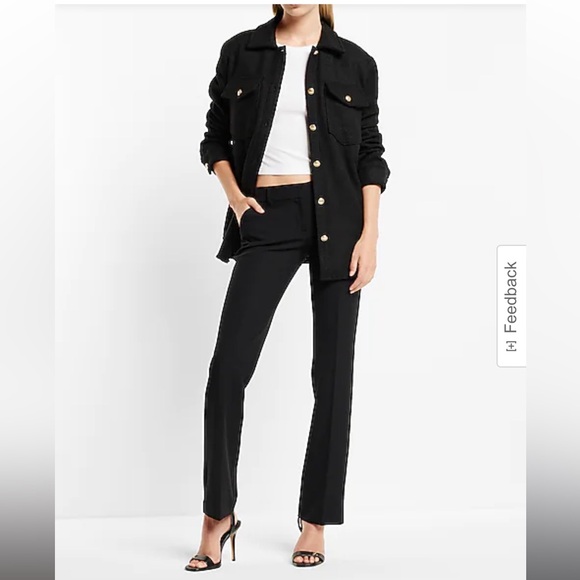 Express Mauve Shacket - Picture 4 of 4